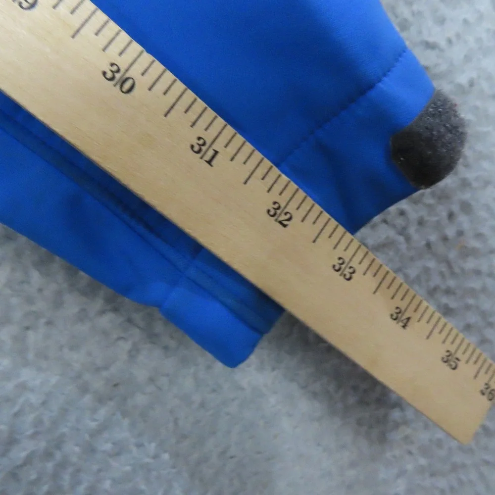 The‎ North Face Windstopper Softshell Jacket Blue Full Zip Fleece Lined Large